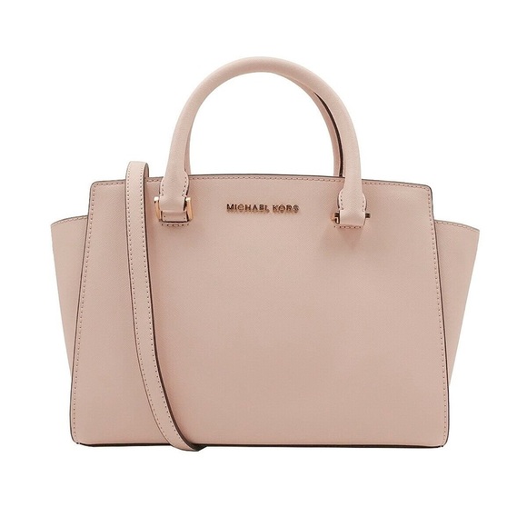 Michael Kors Handbags - Michael Kors Selma Saffiano Leather Satchel Bag